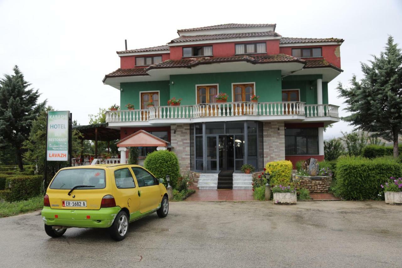 Hotel Villa Kabashi Korça Exteriör bild